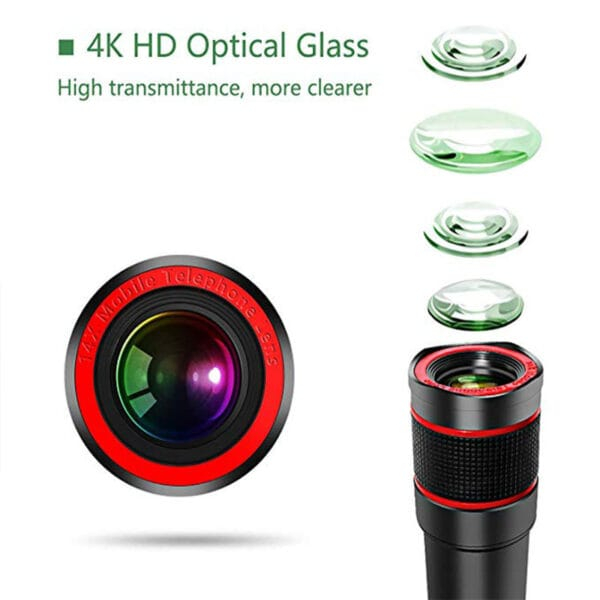Télescope pour Smartphone 20x – Vision Longue Distance – Image 4