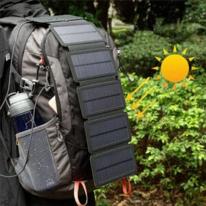 Chargeur Solaire Pliable et Portable