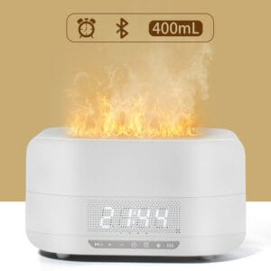 Lueur de Feu Speaker - Humidificateur, Diffuseur, Éclairage et Haut-Parleur