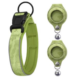 Collier en Nylon avec Étui de Protection pour AirTag