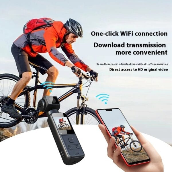 Mini Caméra Sport 4K HD Anti-Tremblement – Image 5