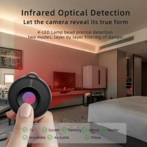Détecteur de Caméra Espion à Infrarouge