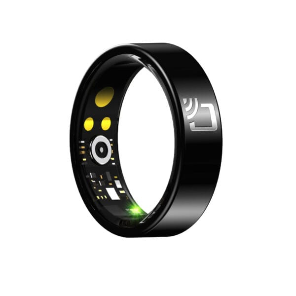 Bague Intelligente Céramique – Suivi Cardiaque, Oxygène & Sommeil – Image 4