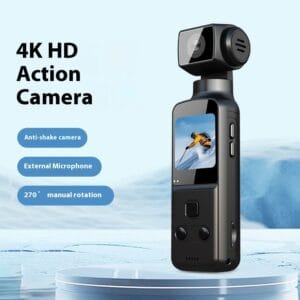 Mini Caméra Sport 4K HD Anti-Tremblement