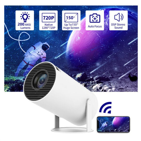 Mini Projecteur Portable 180°